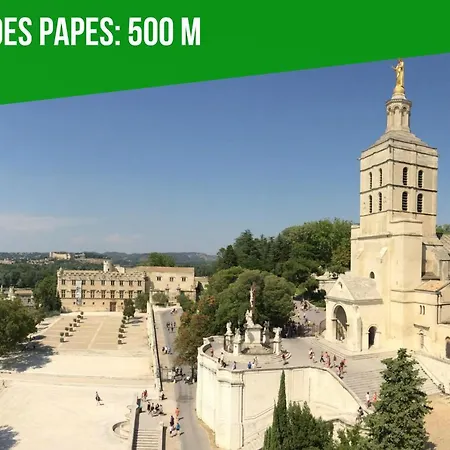 Utopique - 2 Min Palais Des Papes - Wifi - Patio Apartment Avignon